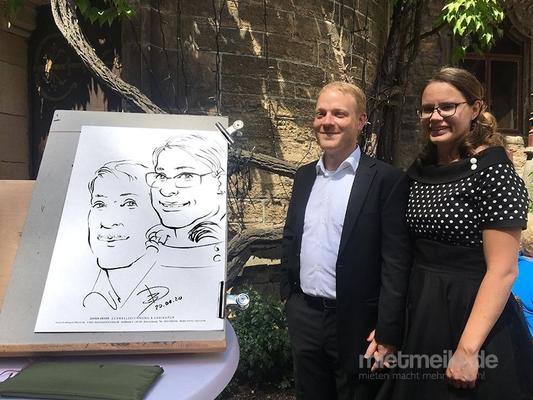 Schnellzeichner mieten & vermieten - Karikatur & Schnellzeichnung - für Ihre unvergessliche Feier! in Braunschweig