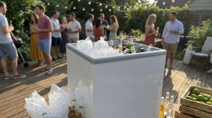 Tiefkühlgeräte mieten & vermieten - Profi Tiefkühltruhe mieten – Eistruhe mit 97 Liter Volumen (Gastro-Einsatz) in Wuppertal