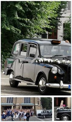 Hochzeitsauto mieten & vermieten - LondonTaxi/Wedding Kutsche in weiss zur Hochzeit-Fotoshooting-Hochzeitsauto-London Taxi in Köln