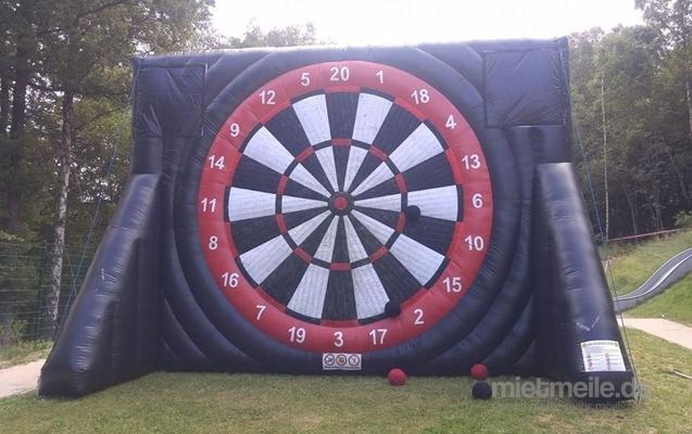 Fußball-Dart mieten & vermieten - Fußball Darts 5 Meter hoch ( Menschenkicker Hüpfburg und vieles mehr ) in Wuppertal