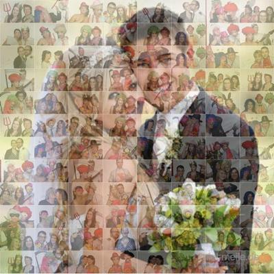 Fotobox mieten & vermieten - Foto Mosaik / Photo Wall in Hüllhorst