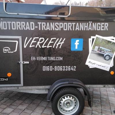 Motorradanhänger mieten & vermieten - Transport Anhänger Verleih ab 25€ pro Tag in Wolfsegg