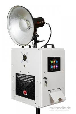 Fotobox mieten & vermieten - Profi Fotobox inkl. Ausdruck und auf Wunsch mit Greenscreen Fotoautomat in Oberasbach
