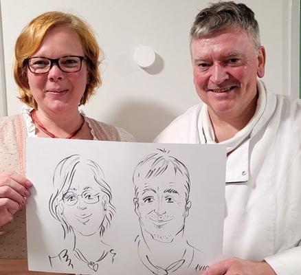 Schnellzeichner mieten & vermieten - Live - Schnellzeichner; Karikaturist und Showkünstler Antonia in Lengede