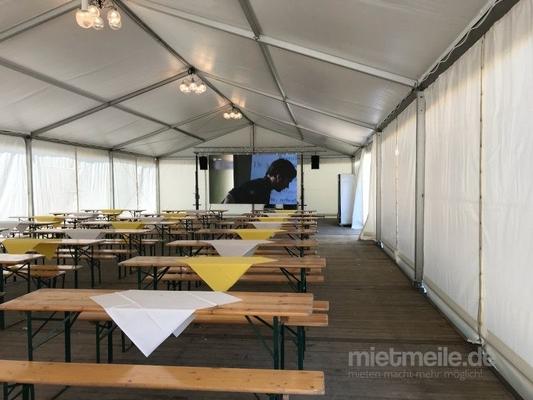 Bierzeltgarnitur / Bierbank / Biertisch / Partytisch Set mieten