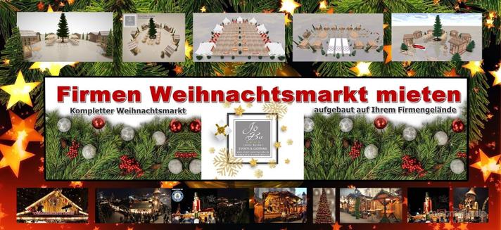 Catering mieten & vermieten - Mobiler Firmen Weihnachtsmarkt mieten in Neuenkirchen-Vörden