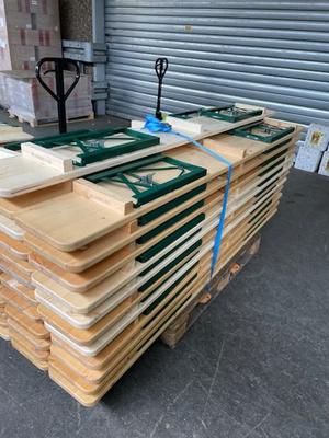 Bierzeltgarnitur mieten & vermieten - Festzeltgarnitur XXL  mit 220x70cm Tisch in Bonn