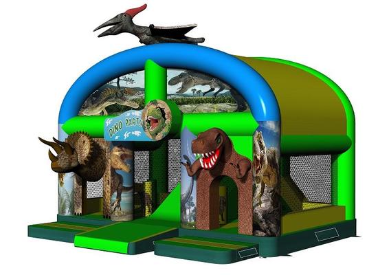 Hüpfburg mieten & vermieten - Hüpfburg ~ Multiplay ~ Maxi Dino ~ Springburg in Rheinmünster