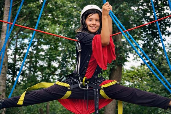 Klettergeräte mieten & vermieten - Der Kletterpirat - mobiler Kinderhochseilgarten – Co2 neutral - green event modul in Bramsche
