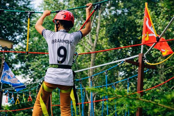 Klettergeräte mieten & vermieten - Der Kletterpirat - mobiler Kinderhochseilgarten – Co2 neutral - green event modul in Bramsche