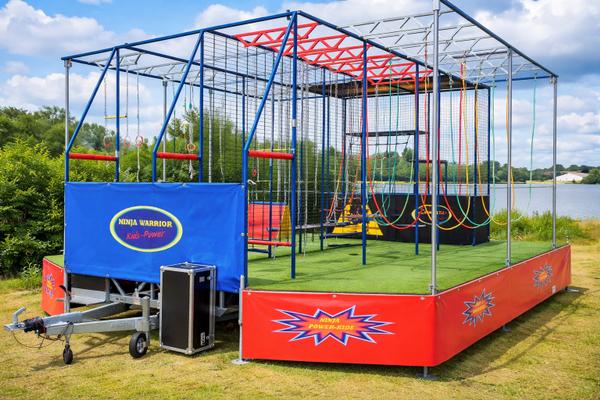 Klettergeräte mieten & vermieten - Ninja Warrior Parcour / Ninja Action Parcour mieten in Bramsche