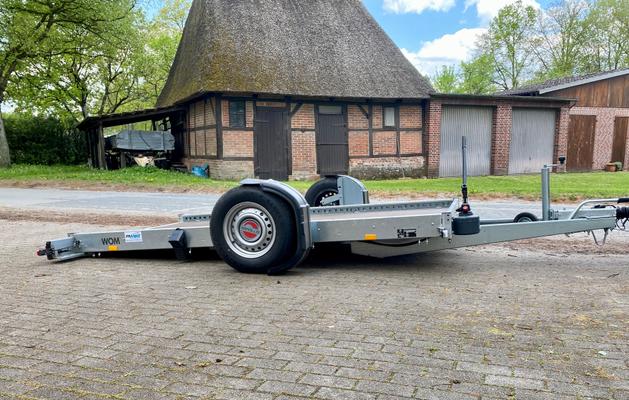 Motorradanhänger mieten & vermieten - Motorradanhänger mieten – 100 km/h – absenkbar von STEMA 🏍️ in Buchholz in der Nordheide