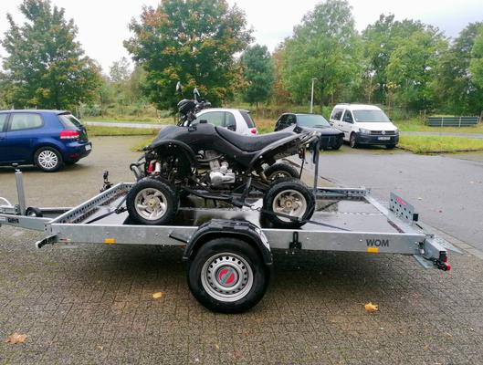Motorradanhänger mieten & vermieten - Motorradanhänger mieten – 100 km/h – absenkbar von STEMA 🏍️ in Buchholz in der Nordheide