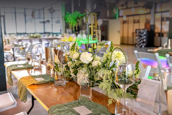 Hochzeitslocation mieten & vermieten - Eventmanufaktur Glashütte Bramsche - Deine Eventlocation einzigartig und mit Stil in Bramsche