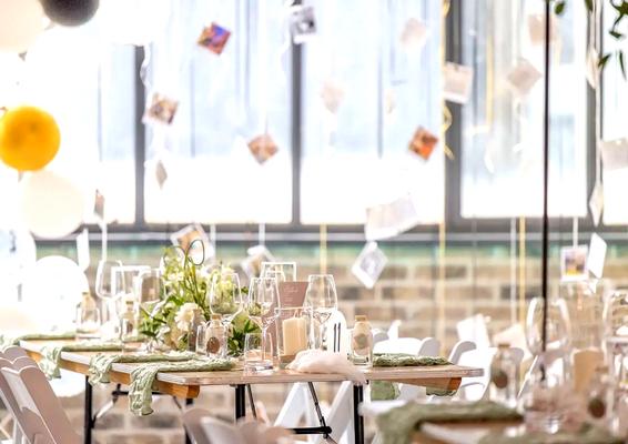 Hochzeitslocation mieten & vermieten - Eventmanufaktur Glashütte Bramsche - Deine Eventlocation einzigartig und mit Stil in Bramsche