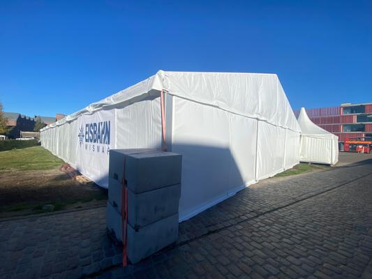 Festzelt mieten & vermieten - RÖDER Festzelt 50,00 x 15,00 Meter mit 3 Meter Seitenhöhe WINDLASTZONE 4 ZELT in Wismar