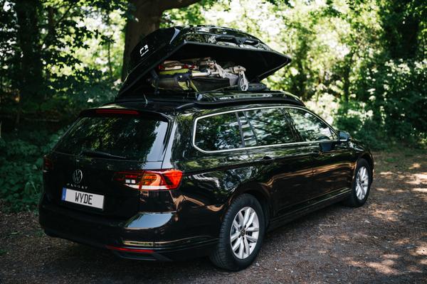Dachbox mieten & vermieten - wyde pack explore - 3-in-1 Dachbox mit vormontiertem Trägersystem – 480 - 600 L in Dresden