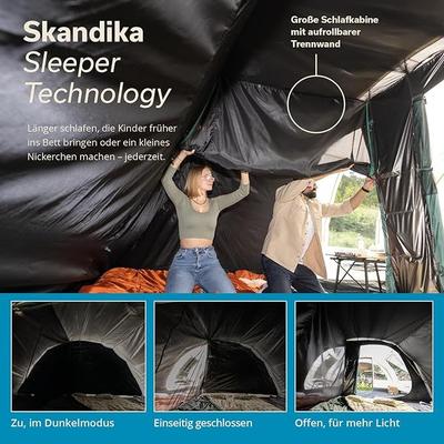 Camping Zelte mieten & vermieten - Tunnelzelt Camping Campingzelt 5 Personen 4950x3700x2000 Campingzelte Baldachin-Überdachung in Elsdorf (Rheinland)