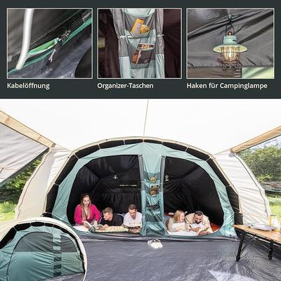Camping Zelte mieten & vermieten - Tunnelzelt Camping Campingzelt 5 Personen 4950x3700x2000 Campingzelte Baldachin-Überdachung in Elsdorf (Rheinland)
