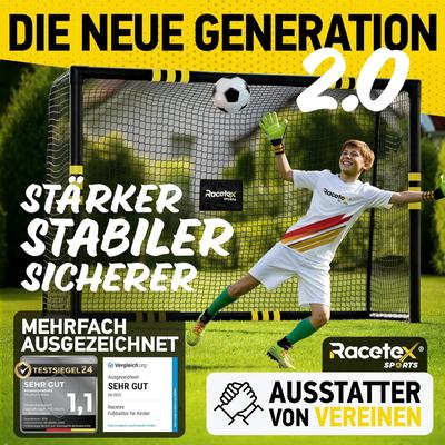 Torwand mieten & vermieten - Fussball Tor für Garten Kinder und Erwachsene Fußballtor Torwand 3 x 2 m in Elsdorf (Rheinland)