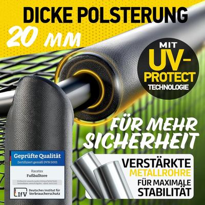Torwand mieten & vermieten - Fussball Tor für Garten Kinder und Erwachsene Fußballtor Torwand 3 x 2 m in Elsdorf (Rheinland)