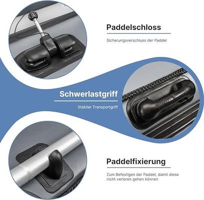 Campingzubehör mieten & vermieten - Sportboot Schlauchboot Angelboot 330 cm Luftboden Angelboot Tragetasche 2 Paddel Traglast 550 kg in Elsdorf (Rheinland)