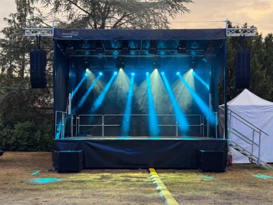 Bühne mieten & vermieten - Trailerbühne für Open-Air-Events – mobile Bühne für Tagesveranstaltungen in Langenhagen