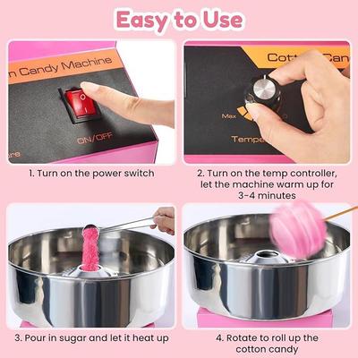 Zuckerwattemaschine mieten & vermieten - Elektrische Zuckerwattemaschine Tischgerät kommerzieller Zuckerwattemaker 1000W Edelstahlschüssel in Elsdorf (Rheinland)