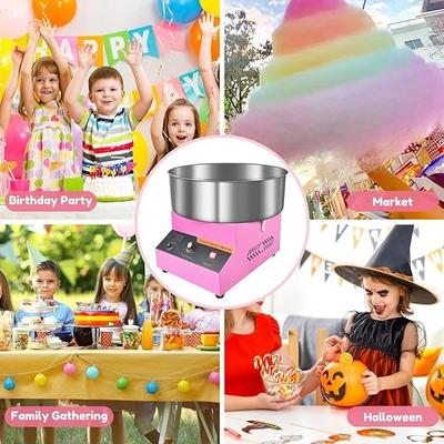 Zuckerwattemaschine mieten & vermieten - Elektrische Zuckerwattemaschine Tischgerät kommerzieller Zuckerwattemaker 1000W Edelstahlschüssel in Elsdorf (Rheinland)