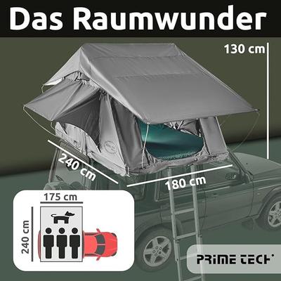 Camping Zelte mieten & vermieten - Anhängerdachzelt Autodachzelt Wasteland XXL 240 x 180 x 130 zelten wo Du willst in Elsdorf (Rheinland)