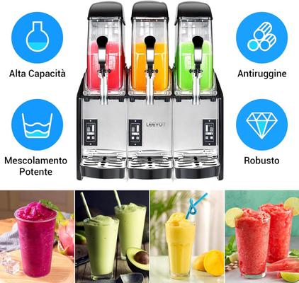 Slush Eis Maschine mieten & vermieten - Kommerzielle Slush-Maschine 3 Tanks 36 Liter 1100 Watt Margarita-Maschine Gefriergetränke in Elsdorf (Rheinland)