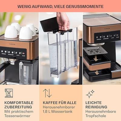 Kaffeemaschinen mieten & vermieten - Espressomaschine Mini-Espressomaschine Kaffeevollautomat mit Milchaufschäumer 1,8 l in Elsdorf (Rheinland)
