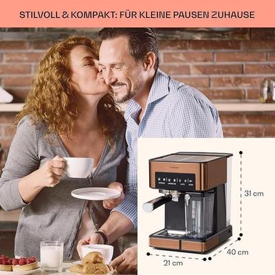 Kaffeemaschinen mieten & vermieten - Espressomaschine Mini-Espressomaschine Kaffeevollautomat mit Milchaufschäumer 1,8 l in Elsdorf (Rheinland)