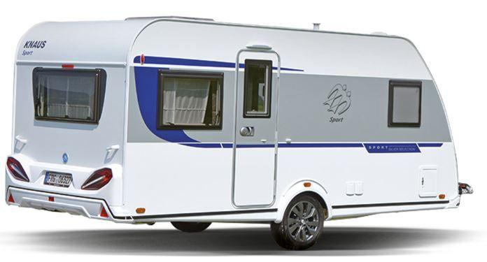 Wohnwagen mieten & vermieten - Knaus Sport 450 FU Silver Edition (4 Pers.) - sportlich modern in Oberasbach