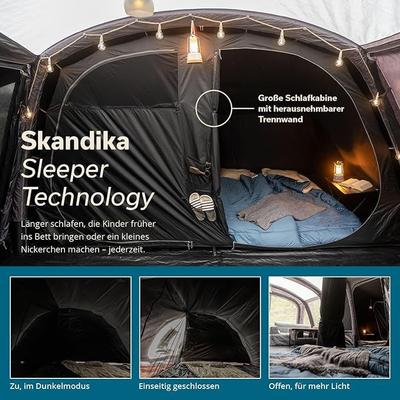 Camping Zelte mieten & vermieten - Aufblasbares Zelt Luftzelt Aufblaszelt Familienzelt 6 Personen Sleeper-Technologie 4000 mm in Elsdorf (Rheinland)