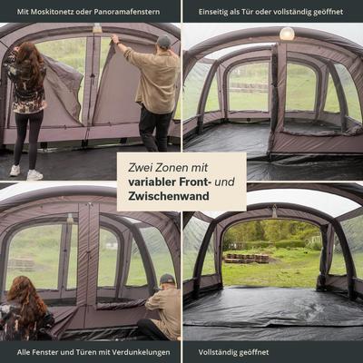 Camping Zelte mieten & vermieten - Aufblasbares Zelt Luftzelt Aufblaszelt Familienzelt 6 Personen Sleeper-Technologie 4000 mm in Elsdorf (Rheinland)
