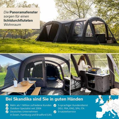 Camping Zelte mieten & vermieten - Aufblasbares Zelt Luftzelt Aufblaszelt Familienzelt 6 Personen Sleeper-Technologie 4000 mm in Elsdorf (Rheinland)