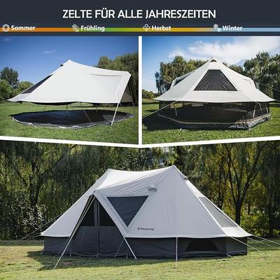 Camping Zelte mieten & vermieten - Glockenzelt Campingzelt Glampingzelt Festivalzelt 970 x 520 x 350 für 6-12 Personen reine Baumwolle in Elsdorf (Rheinland)