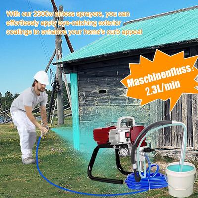 Malerzubehör mieten & vermieten - Spritzpistole Airless-Hochdrucksprühgerät Wandfarbsprühgerät Spitzgerät Sprühgerät 2300 W 2,3 l/min in Elsdorf (Rheinland)