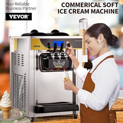 Softeismaschine mieten & vermieten - Softeismaschine 2 x 6 Liter Softeis Maschine Milcheis 30 L/Stunde 3 Geschmacksrichtungen 2200W 230V in Elsdorf (Rheinland)