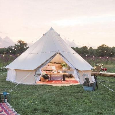 Camping Zelte mieten & vermieten - Glockenzelt 5 m Jurte Luxus Glamping Familien-Camping Baumwoll-Canvas im Freien wasserdicht in Elsdorf (Rheinland)