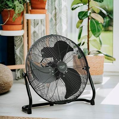 Windmaschine mieten & vermieten - Ventilator Standventilator Windmaschine 45 cm 200 W Chrom 3 Geschwindigkeiten Aluminiumflügel leise in Elsdorf (Rheinland)