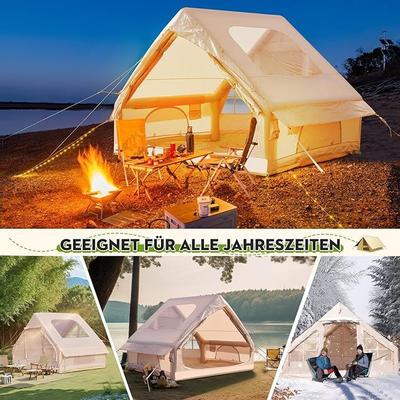 Camping Zelte mieten & vermieten - Aufblasbares Campingzelt Unterstand für 2–4 Personen 4-Jahreszeiten-Zelt 300 x 210 x 200 cm in Elsdorf (Rheinland)