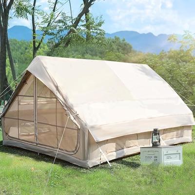 Camping Zelte mieten & vermieten - Glampingzelt aufblasbar 400 x 300 x 210 cm aufblasbares Campingzelt für 4–8 Personen großes Zelt in Elsdorf (Rheinland)