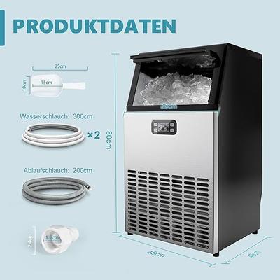 Eiswürfelmaschine mieten & vermieten - Eiswürfelbereiter Eiswürfelmaschine Eismaschine 180 Eiswürfel/Stunde 15 kg Speicher 45 kg/24 h in Elsdorf (Rheinland)