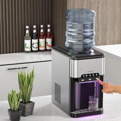 Buffetzubehör mieten & vermieten - Wasserspender 3 in 1 Eiswürfelmaschine mit Warm-/Kaltwasser Eiswürfel in 10 Minuten Eismaschine 3 L in Elsdorf (Rheinland)