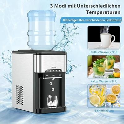 Buffetzubehör mieten & vermieten - Wasserspender 3 in 1 Eiswürfelmaschine mit Warm-/Kaltwasser Eiswürfel in 10 Minuten Eismaschine 3 L in Elsdorf (Rheinland)