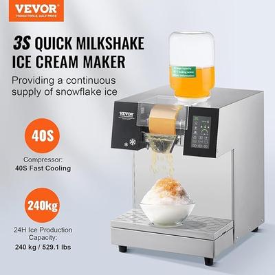 Softeismaschine mieten & vermieten - Schneeflocken-Eisbereiter Milchshake Softeis 240 kg/24h Edelstahl-Eisrasierer Schneekegel-Make in Elsdorf (Rheinland)