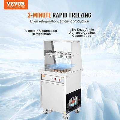 Softeismaschine mieten & vermieten - Eismaschine zum Frittieren Eisbereiter von Eisrollen quadratische 14 x 14 Zoll große Pfanne in Elsdorf (Rheinland)