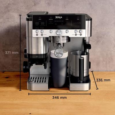Kaffeemaschinen mieten & vermieten - Ninja Kaffeeautomat Luxe 3-in-1-Kaffeemaschine mit Mahlwerk und Aufschäumer für Latte Cappuccino in Elsdorf (Rheinland)